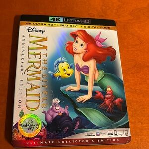 The Little Mermaid Anniversary Edition 4K Ultra + Blu-Ray